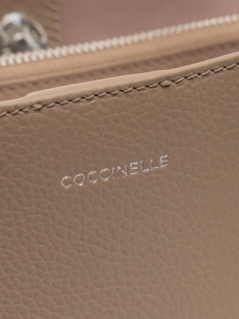 SWAP Bolso de piel con bandolera topo cálido - Bolsos Mujer