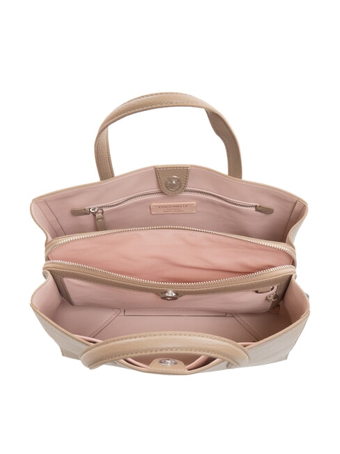 SWAP Bolso de piel con bandolera topo cálido - Bolsos Mujer