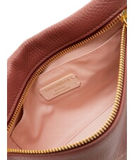 COCCINELLE HYLE Bolso bandolera pequeño de piel plano brandy - Bolsos Mujer - 6