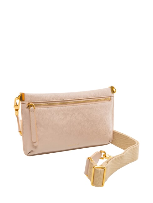 HYLE Bolso bandolera pequeño de piel plano rosetas - Bolsos Mujer