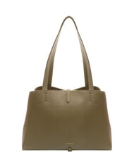 COCCINELLE CHARA Bolso de hombro de piel verde laurel - Bolsos Mujer - 3