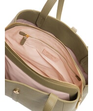 COCCINELLE CHARA Bolso de hombro de piel verde laurel - Bolsos Mujer - 6