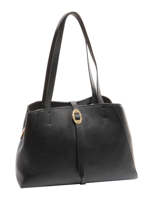 CHARA Bolso de hombro de piel negro - Bolsos Mujer