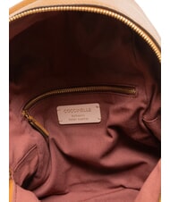 COCCINELLE JEN Mochila redonda de piel con bolsillo. CUIR - Bolsos Mujer - 6