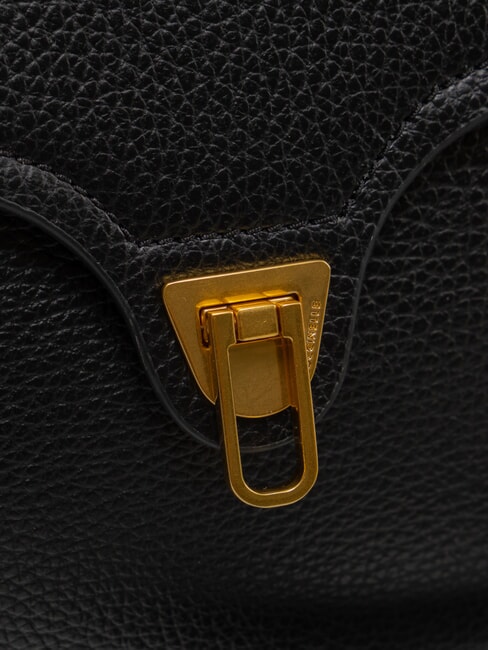 MARVIN Mini bolso de piel con bandolera negro - Bolsos Mujer