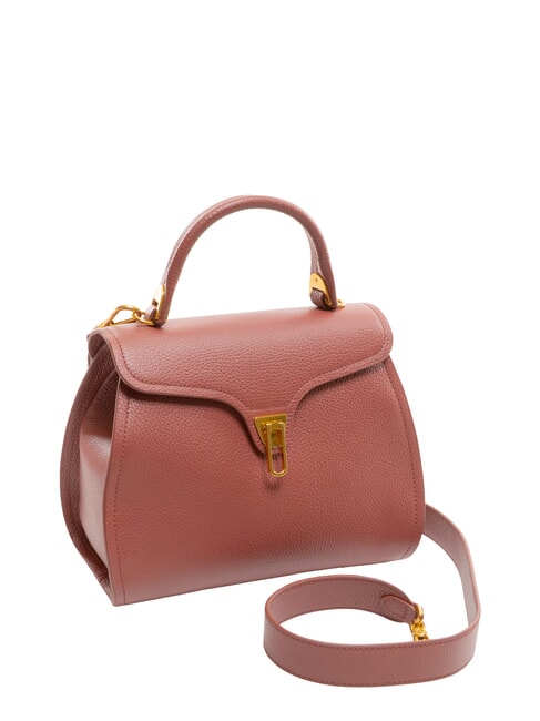 MARVIN Bolso de piel con bandolera brandy - Bolsos Mujer