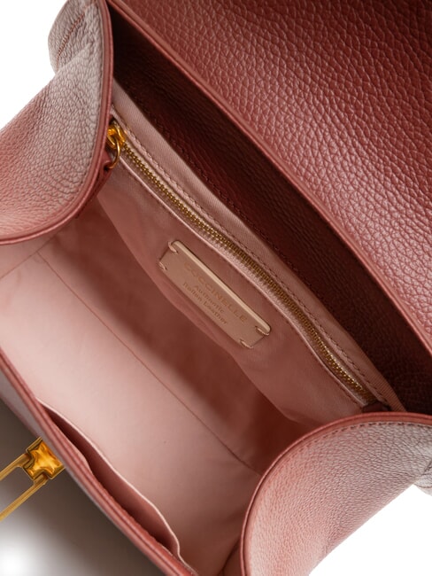 MARVIN Bolso de piel con bandolera brandy - Bolsos Mujer