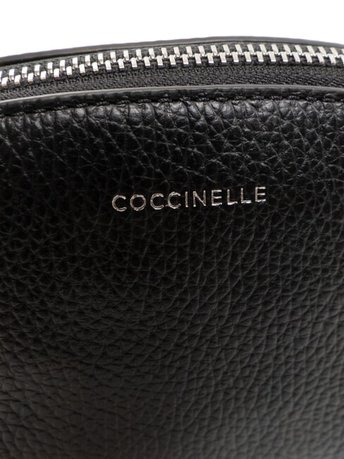 AGATEA Estuche de belleza de cuero negro - Carteras de mano & Neceser