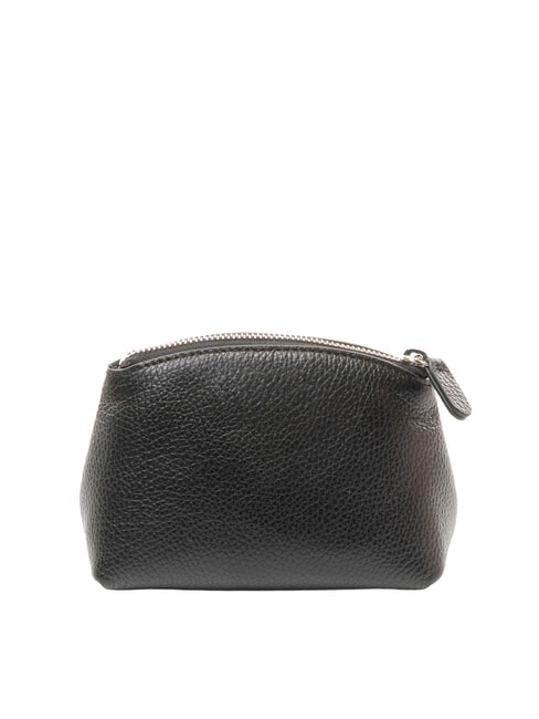 AGATEA Estuche de belleza de cuero negro - Carteras de mano & Neceser