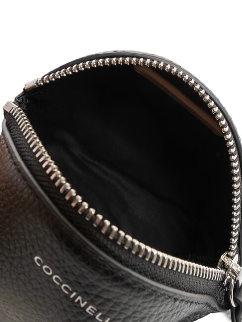 AGATEA Estuche de belleza de cuero negro - Carteras de mano & Neceser