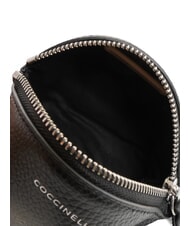 COCCINELLE AGATEA Estuche de belleza de cuero negro - Carteras de mano & Neceser - 5