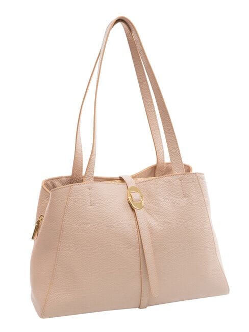 CHARA Bolso de hombro de piel rosetas - Bolsos Mujer