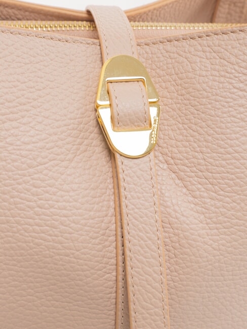 CHARA Bolso de hombro de piel rosetas - Bolsos Mujer