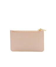 COCCINELLE ROUNDED PRINTED Tarjetero plano de piel con cremallera rosetas - Carteras Mujer - 2