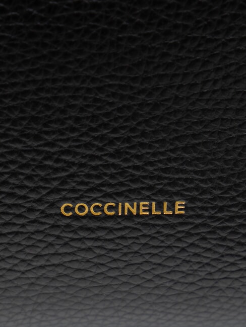 KLICHE Bolso de piel con bandolera negro - Bolsos Mujer