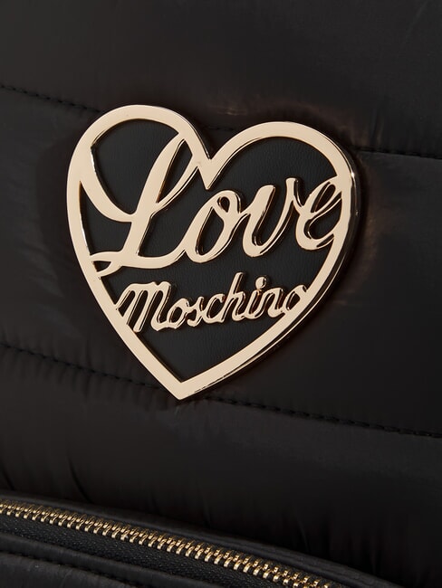 AIR WAVE Mochila acolchada con bolsillo negro - Bolsos Mujer