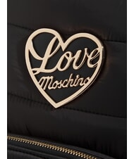LOVE MOSCHINO AIR WAVE Mochila acolchada con bolsillo negro - Bolsos Mujer - 3