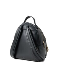 LOVE MOSCHINO ZIPLINE Mochila redonda con bolsillo negro - Bolsos Mujer - 3