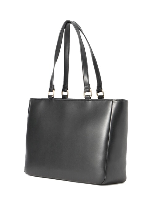ZIPLINE Bolso de compras de hombro negro - Bolsos Mujer