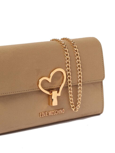 SMART DAILY Bolso de hombro con solapa arena - Bolsos Mujer