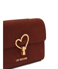 LOVE MOSCHINO SMART DAILY Bolso de hombro con solapa óxido - Bolsos Mujer - 3