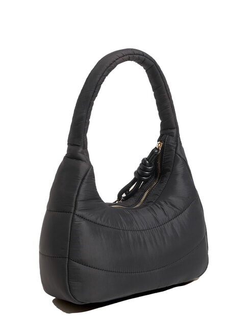 AIR WAVE Bolso de hombro pequeño y abultado negro - Bolsos Mujer