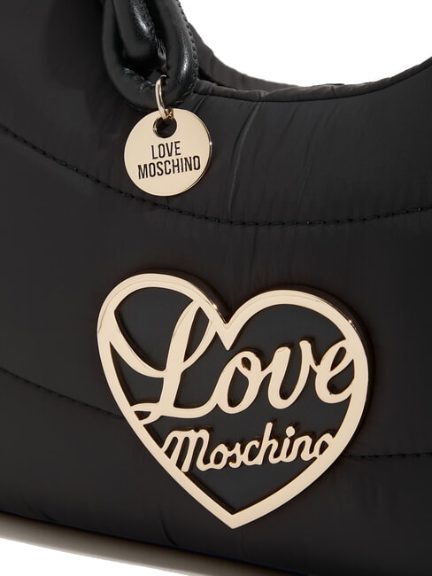 AIR WAVE Bolso de hombro pequeño y abultado negro - Bolsos Mujer