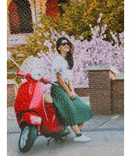 YNOT YESBAG M Bolso de hombro Amor italiano - Bolsos Mujer - 3