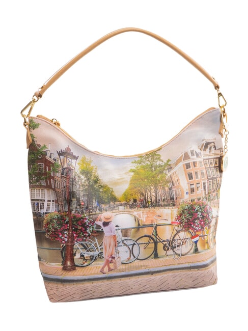 YESBAG Bolso de hombro tipo hobo bicicletas - Bolsos Mujer