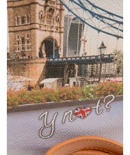 YNOT YESBAG Bolso de hombro con estampado Londres Kate - Bolsos Mujer - 3