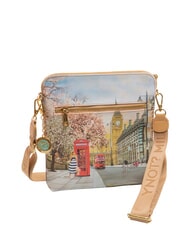 YNOT YESBAG Bolso de hombro plano Rosa inglesa - Bolsos Mujer - 2