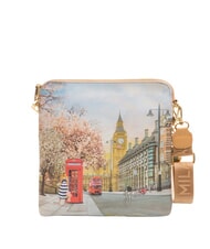 YNOT YESBAG Bolso de hombro plano Rosa inglesa - Bolsos Mujer - 4