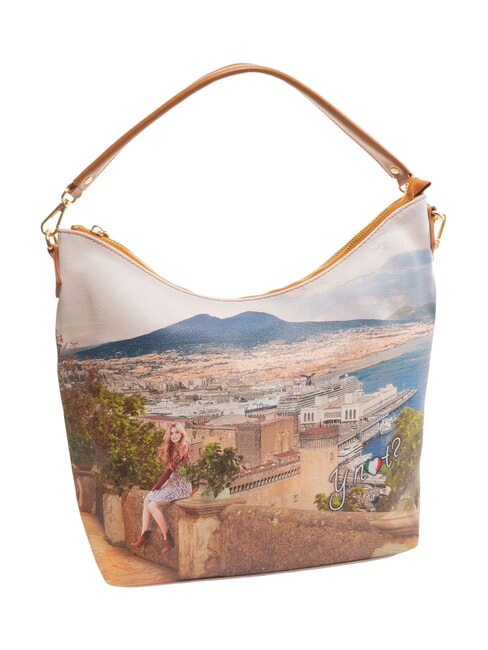 YESBAG Bolso de hombro tipo hobo limonero - Bolsos Mujer