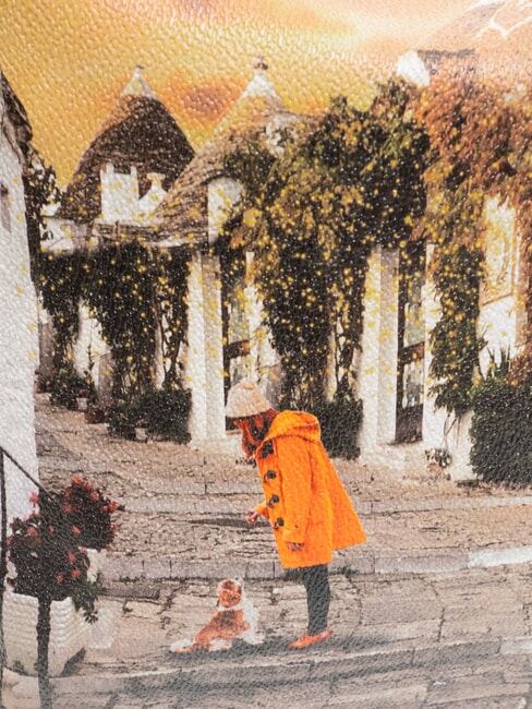 YESBAG Bolso de hombro tipo hobo La vida en trulli - Bolsos Mujer