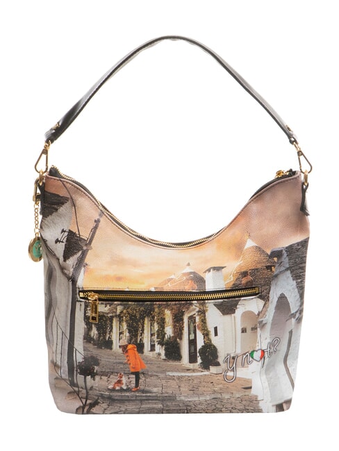 YESBAG Bolso de hombro tipo hobo La vida en trulli - Bolsos Mujer