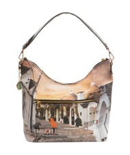 YNOT YESBAG Bolso de hombro tipo hobo La vida en trulli - Bolsos Mujer - 4