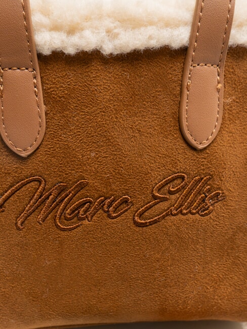 SHERPA Mini bolso con bandolera cuero oscuro - Bolsos Mujer