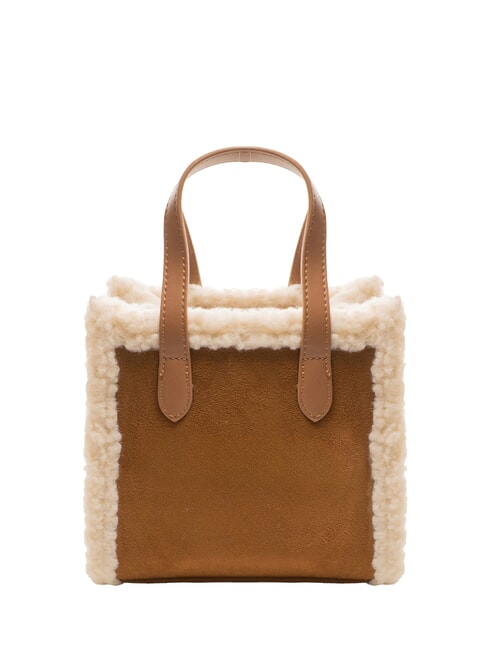 SHERPA Mini bolso con bandolera cuero oscuro - Bolsos Mujer