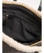 MARC ELLIS SHERPA Bolso grande con bandolera negro - Bolsos Mujer - 5