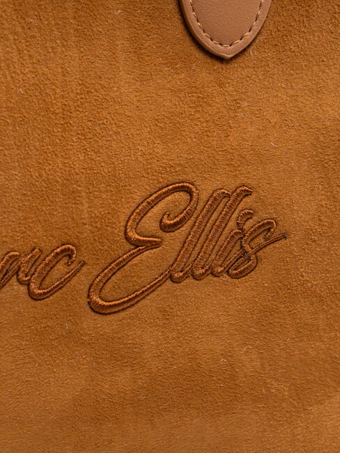 SHERPA Bolso grande con bandolera cuero oscuro - Bolsos Mujer