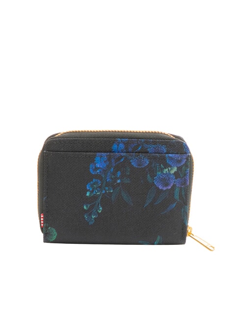 TYLER Cartera compacta con cremallera noche floral - Carteras Mujer