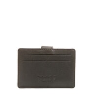 TIMBERLAND TB Tarjetero de piel marrón oscuro - Carteras Hombre - 2