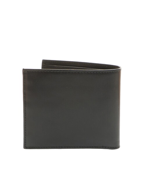 BASIC Cartera de cuero de 6 cc negro - Carteras Hombre