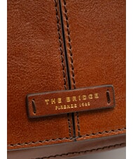 THE BRIDGE FAENTINA Bolso grande de piel para el hombro BROWN - Bolsos Mujer - 3