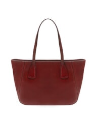 THE BRIDGE MADDALENA Shopping Bag en piel Chianti / Burdeos / Dorado - Bolsos Mujer - 4