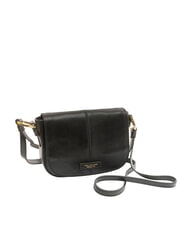 THE BRIDGE FAENTINA Mini poste FAENTINA en cuero Oro negro - Bolsos Mujer - 2