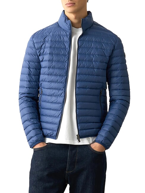 REPUNK Edred&oacute;n relleno de plum&oacute;n hielo azul oscuro - Chaquetas de plumas para hombre