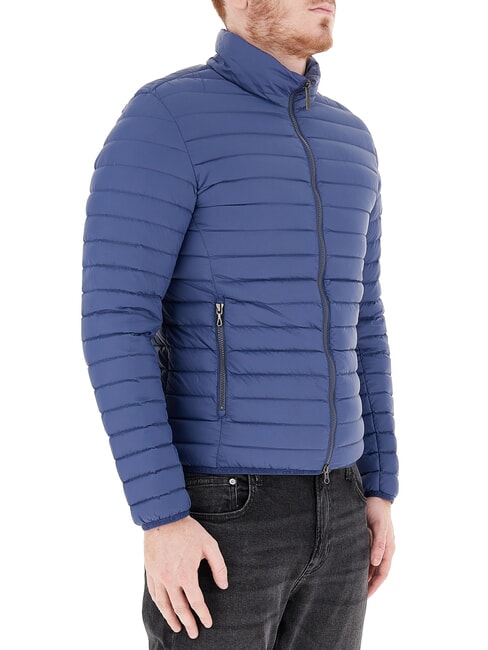 REPUNK Edredón relleno de plumón hielo azul oscuro - Chaquetas de plumas para hombre