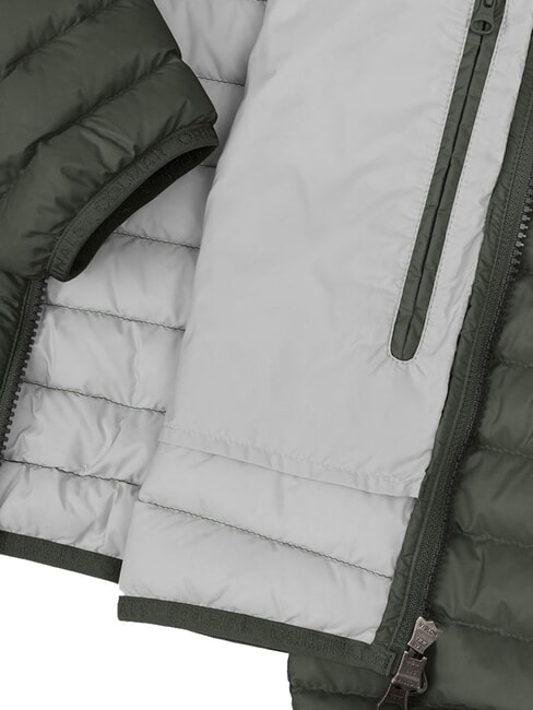 REPUNK Edred&oacute;n relleno de plum&oacute;n hielo bot&aacute;nico - Chaquetas de plumas para hombre