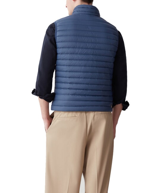 REPUNK Chaqueta de plumas sin mangas hielo azul oscuro - Chaquetas sin mangas para hombre.